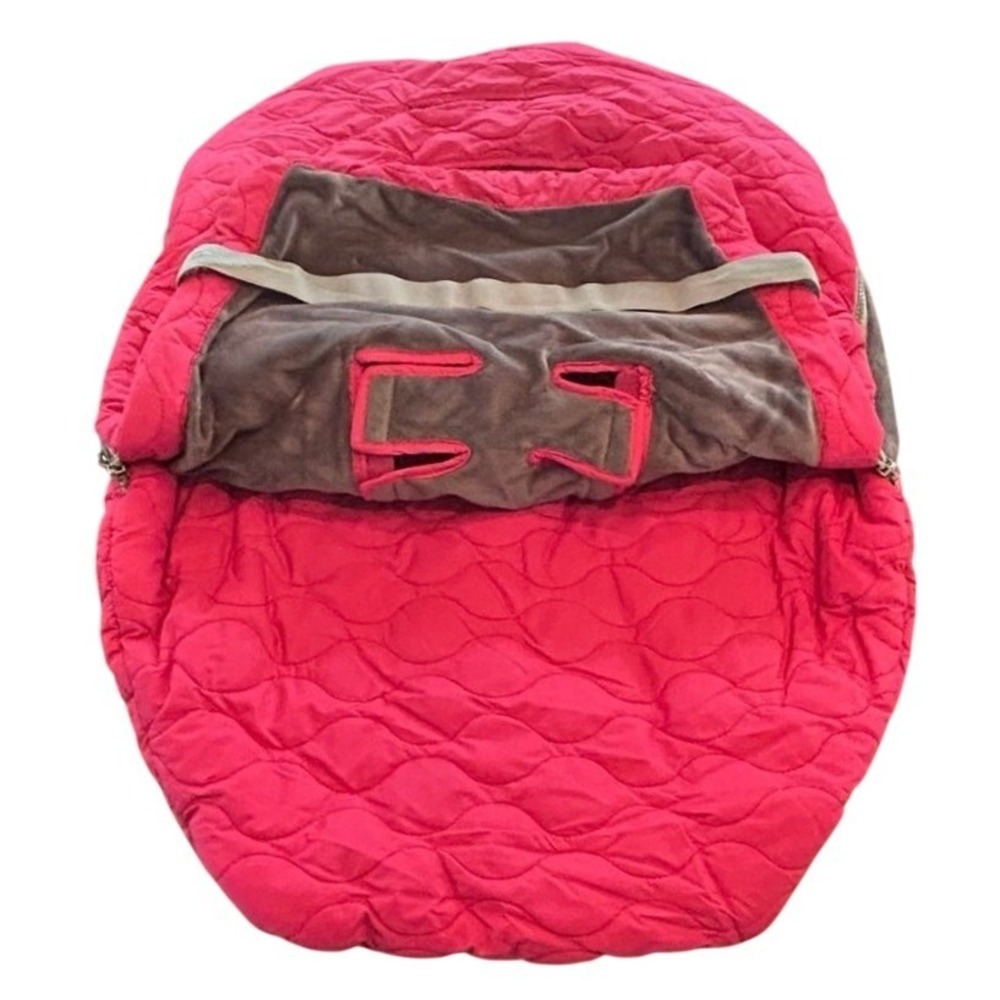 JJ Cole Urban Bundleme Infant Stroller Car Seat Cover Pink Quilted Bunting Comfy